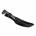Leather Knife Sheath for Railroad Spike Japanese Tanto Knives : Black